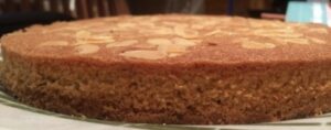Bakewell Tart vue de profil