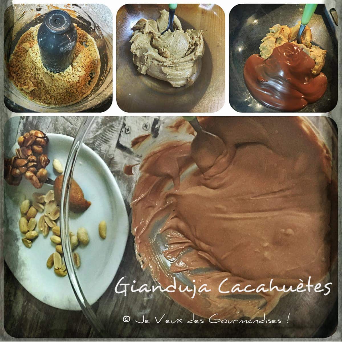 Gianduja Cacahuètes