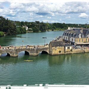 Pont et port de Saint-Goustan à Auray